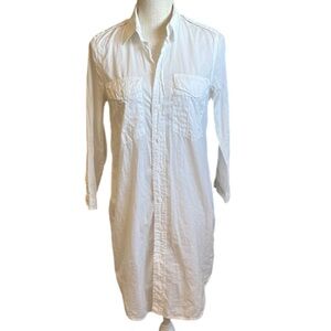MOTHER White Shirt Dress Swim Coverup- XS - S ?